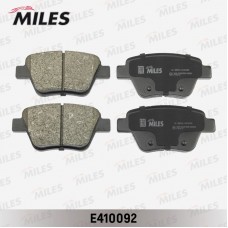 E410092 MILES Комплект гальмівних колодок дисковий гальм