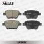 E410092 MILES Комплект гальмівних колодок дисковий гальм