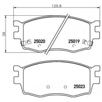 P 30 069 BREMBO Комплект гальмівних колодок дисковий гальм