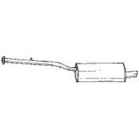 15627 SIGAM Глушник вихлопних газів кінцевий