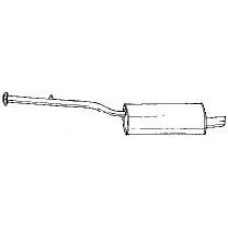 15627 SIGAM Глушник вихлопних газів кінцевий