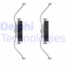 LX0490 DELPHI Комплектуючі колодки дискового гальма