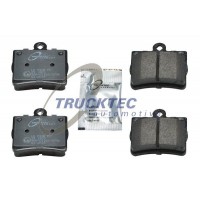 02.35.120 TRUCKTEC AUTOMOTIVE КомплеК т гальмівних колодок, дискове гальмо