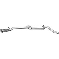 286-325 BOSAL Середній глушник вихлопних газів