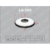 Повітряний фільтр LYNXauto LA-302