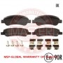 13046048122-SET-MS MASTER-SPORT GERMANY Комплект гальмівних колодок дисковий гальм