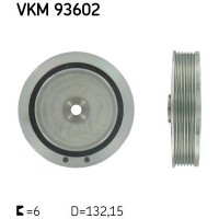 VKM 93602 SKF Ремінний шків колінчастий вал