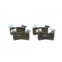 0 986 494 411 BOSCH Комплект гальмівних колодок дисковий гальм
