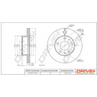 DP1010.11.0792 Dr!ve+ Гальмівний диск