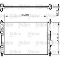 735283 VALEO Радіатор охолодження двигуна