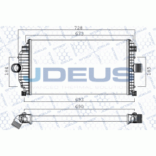 823M74A JDEUS Интеркулер