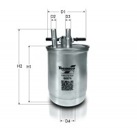 GS71 TECNECO FILTERS Паливний фільтр