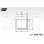 72957016 MAXTECH Поршень корпус скоби гальма