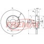 BD-4063 FREMAX Гальмівний диск