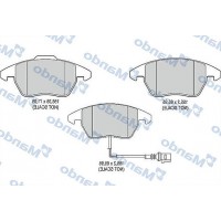 MBF015477 MANDO Комплект гальмівних колодок дисковий гальм