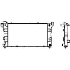 3091-1003 SAKURA Automotive Радіатор охолодження двигуна