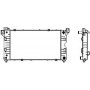 3091-1003 SAKURA Automotive Радіатор охолодження двигуна