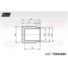 72941004 MAXTECH Поршень корпус скоби гальма