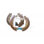 0 204 114 112 BOSCH Комплект гальмівних колодок