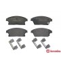 P 59 077 BREMBO Комплект гальмівних колодок дисковий гальм