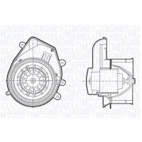 069412690010 MAGNETI MARELLI Вентилятор салону