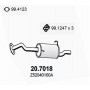 20.7018 ASSO Глушник вихлопних газів кінцевий