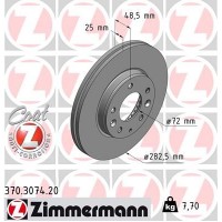 370.3074.20 ZIMMERMANN Гальмівний диск