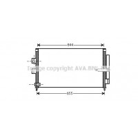 HD5223D AVA QUALITY COOLING Конденсатор кондиціонера