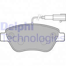 LP2230 DELPHI Комплект гальмівних колодок дисковий гальм