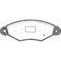 BPA0643.00 OPEN PARTS КомплеК т гальмівних колодок, дискове гальмо