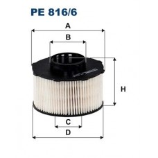 PE 816/6 FILTRON Паливний фільтр