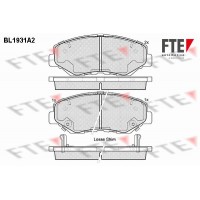 BL1931A2 FTE Комплект гальмівних колодок дисковий гальм