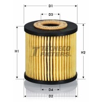 OL0232E TECNECO FILTERS Масляний фільтр