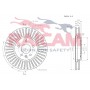 RD01438 RAICAM Гальмівний диск