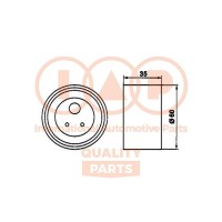 127-21088 IAP QUALITY PARTS Натяжний ролик ремінь ГРМ