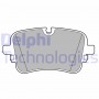 LP3671 DELPHI Комплект гальмівних колодок дисковий гальм
