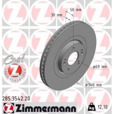 285.3542.20 ZIMMERMANN Гальмівний диск