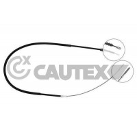 763015 CAUTEX Тросик, cтояночный тормоз
