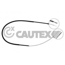 763015 CAUTEX Тросик, cтояночный тормоз