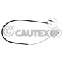 763015 CAUTEX Тросик, cтояночный тормоз