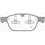 BPA1397.00 OPEN PARTS Комплект гальмівних колодок дисковий гальм