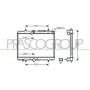 CI520R003 PRASCO Радіатор охолодження двигуна