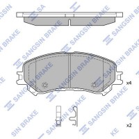 SP4408 Hi-Q Комплект гальмівних колодок дисковий гальм