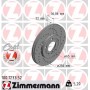 100.1233.52 ZIMMERMANN Гальмівний диск