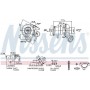 93480 NISSENS Компрессор, наддув