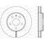 BDR2498.20 OPEN PARTS Гальмівний диск