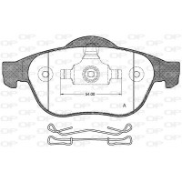 BPA0843.00 OPEN PARTS Комплект гальмівних колодок дисковий гальм