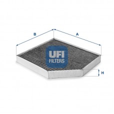 54.168.00 UFI Фільтр повітря у внутрішньому просторі