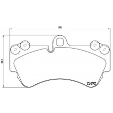 FK20145 KAISHIN Комплект гальмівних колодок дисковий гальм