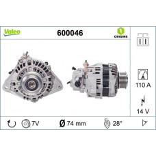600046 VALEO Генератор